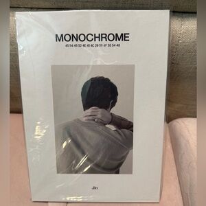 BTS JIN Monochrome Postcard Book